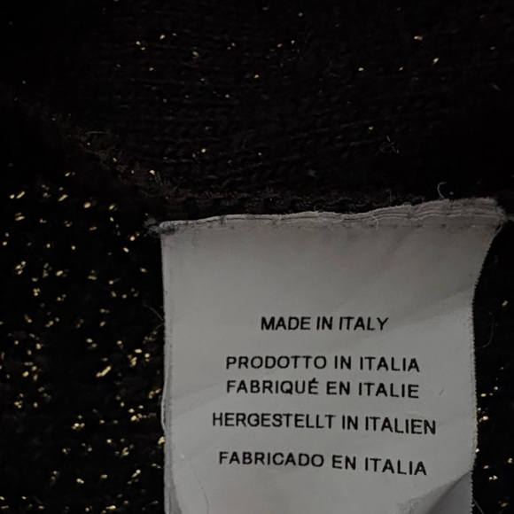 Blumarine Cashmere & Wool Full Zip Hooded Cardigan Textured Leopard Print M - Picture 9 of 14